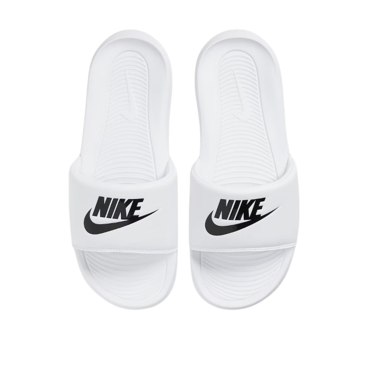Nike Victori One Slide White Black