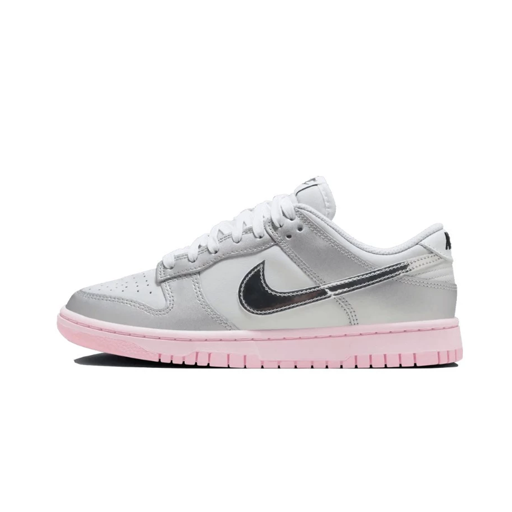 Nike Dunk Low LX Metallic Silver Pink Foam South Mode Tunisie